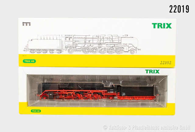 Trix H0: 22102 Dampflok, DB, BN 45020, n.A.d.E. digital/Sound, Z 1, OVP