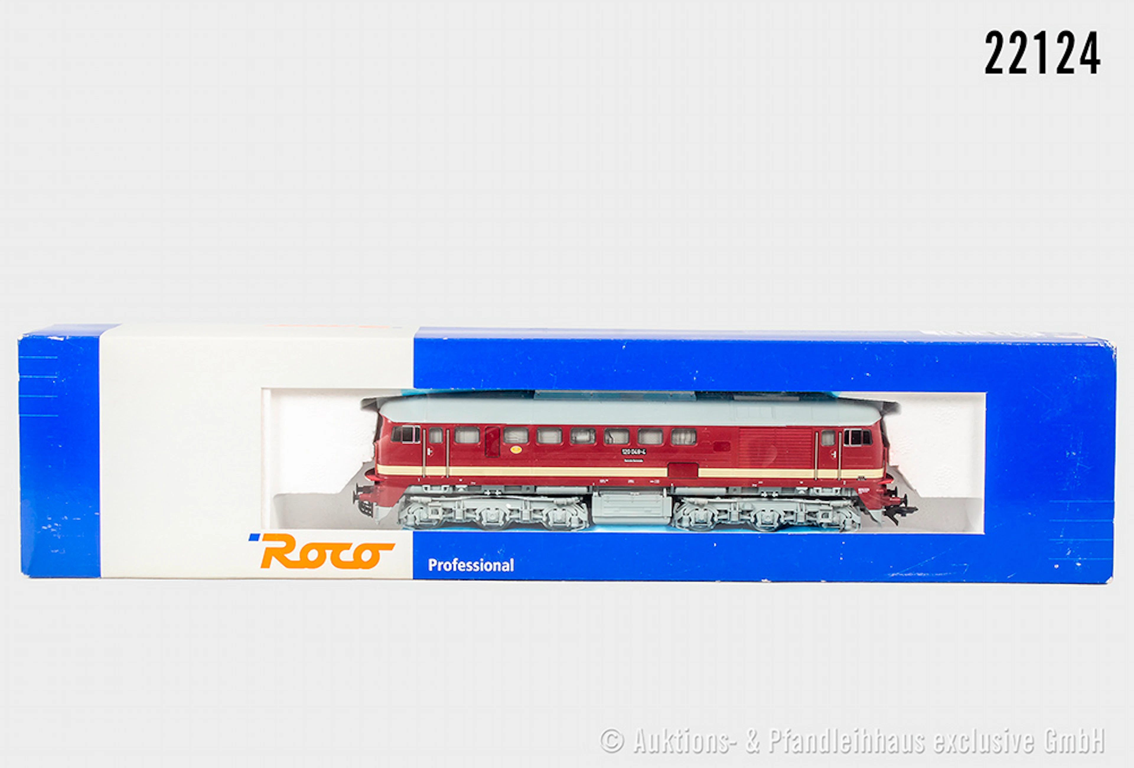 Roco H0: 63393 Diesellok, DR, BN 120 048-4, digital/Sound, Z 1, OVP