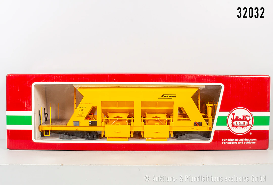 LGB Spur 2m: 46690 Selbstentladewagen, RhB, Z 0-1, OVP