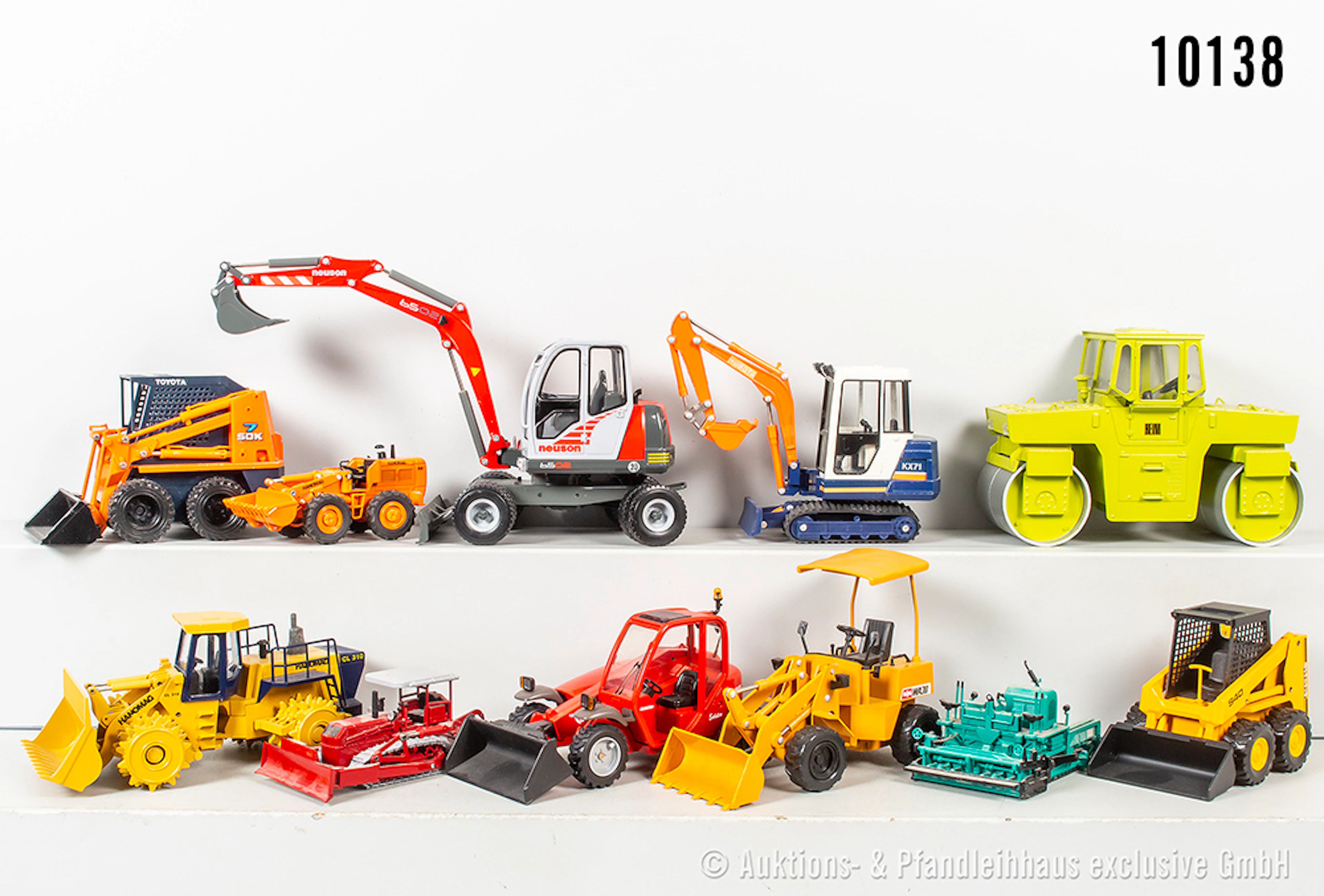 Konv. Modellfahrzeuge, Baustelle, dabei NZG Modelle, Joal, Conrad