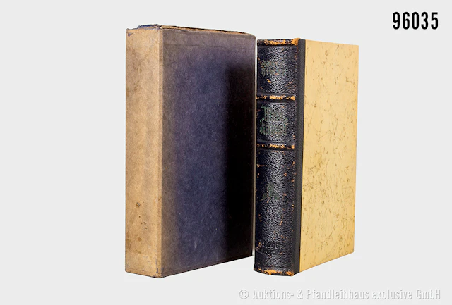 Adolf Hitler "Mein Kampf", Halblederausf. von 1940, Hochzeitsausgabe