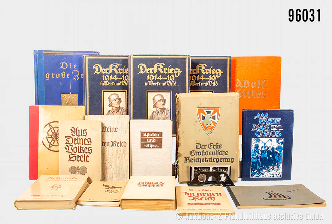 Konv. Literatur, überwiegend VK, u.a. SBA Adolf Hitler, n. A. d. E.
