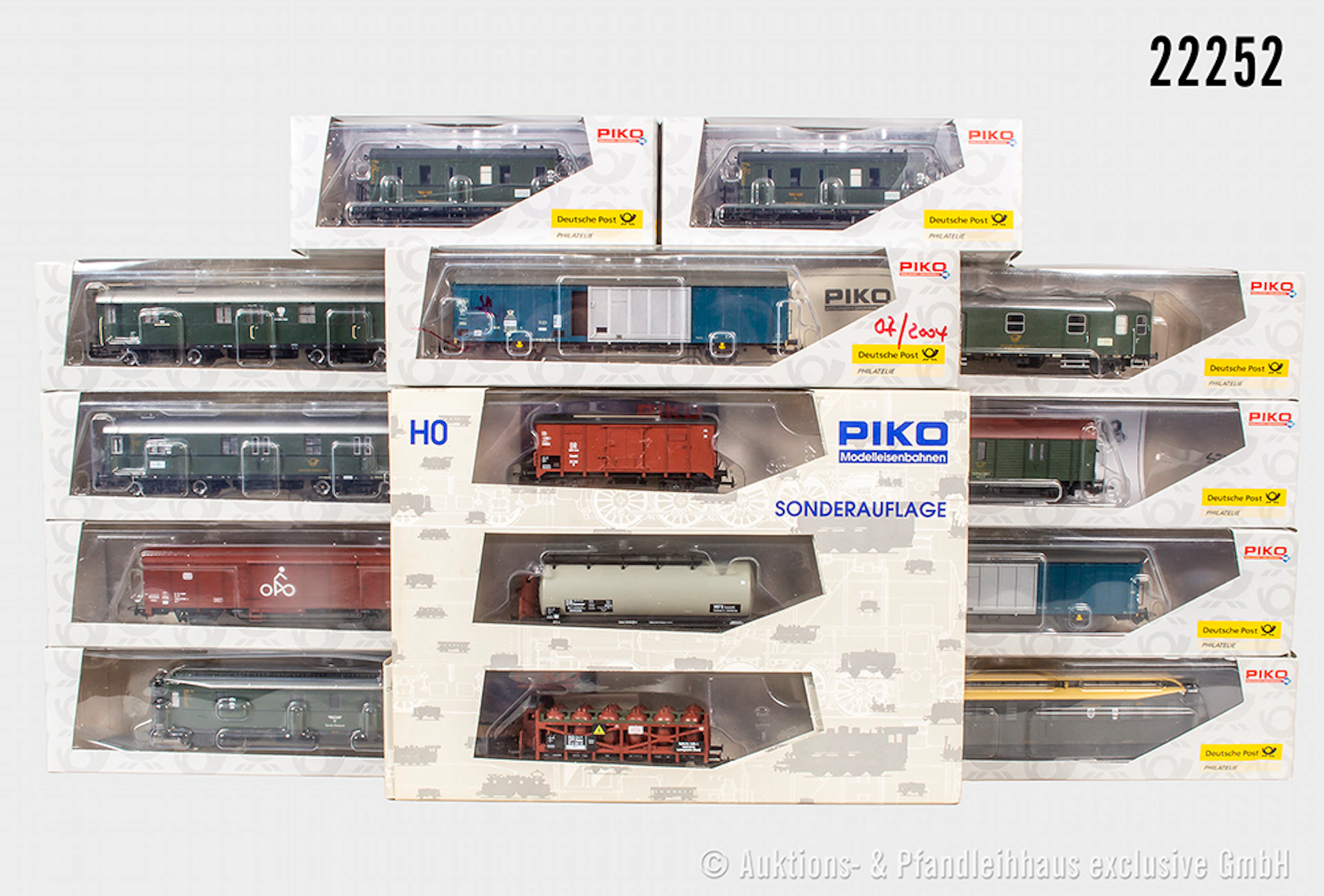 Piko H0: 15x Postwagen, Z 1, OVP