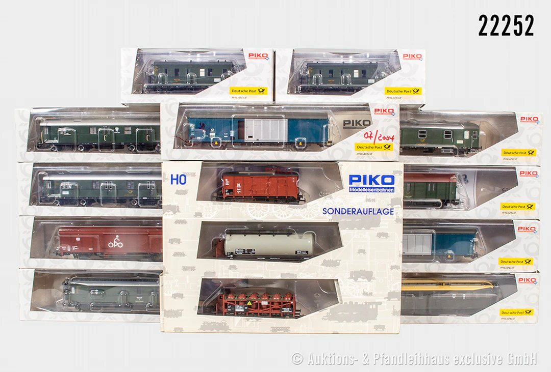 Piko H0: 15x Postwagen, Z 1, OVP