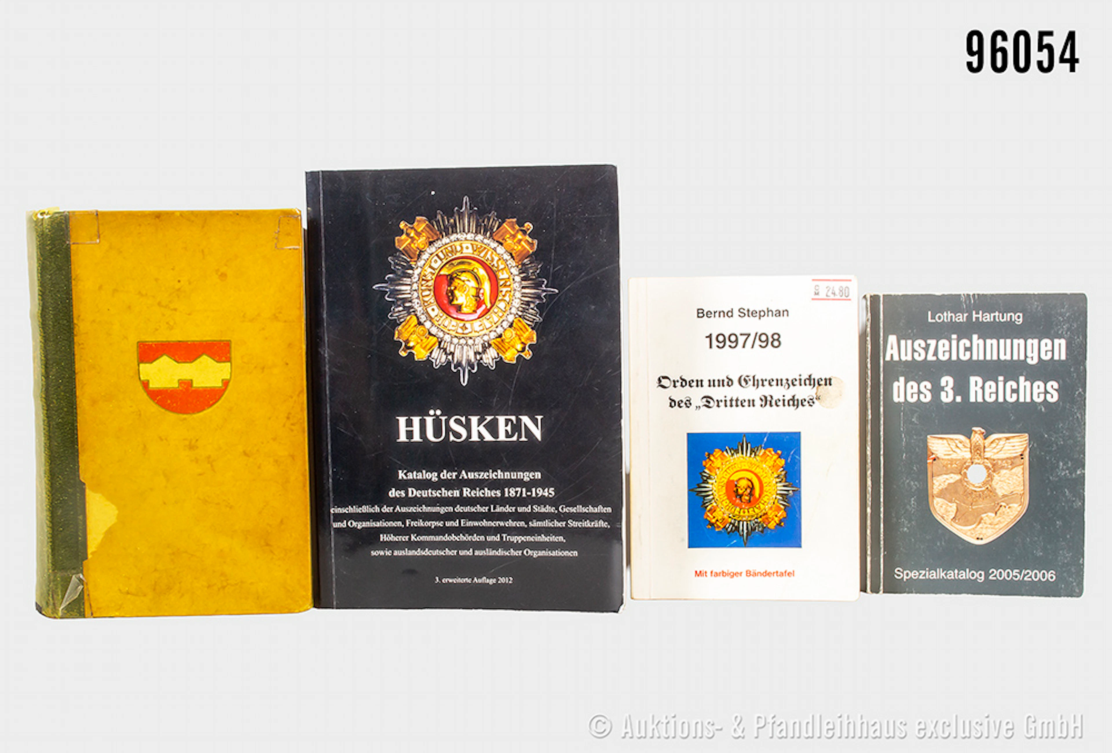 Konv. beschädigter Adolf Hitler "Mein Kampf", Halblederausf. von 1940