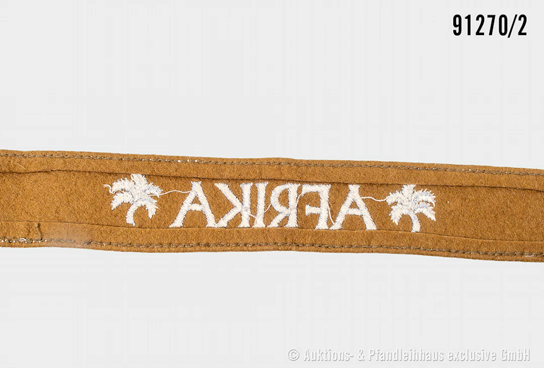 Ärmelband Afrika, L ca. 47 cm, guter Zustand mit Altersspuren