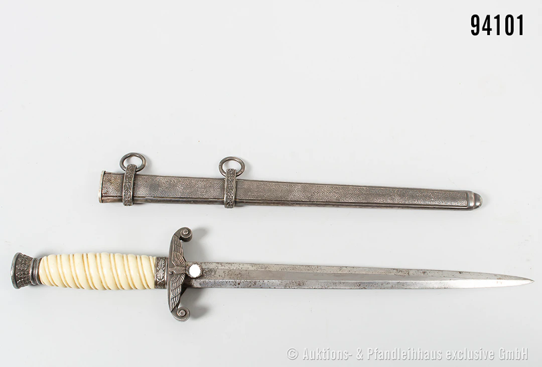 Offiziersdolch des Heeres, Hersteller "WKC Solingen", mit Scheide