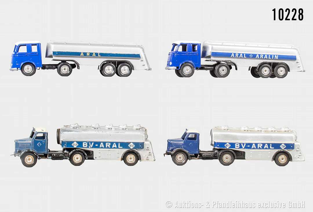 Märklin Modellfahrzeuge, BV-Aral Tankwagen und 8032 Mercedes-Benz