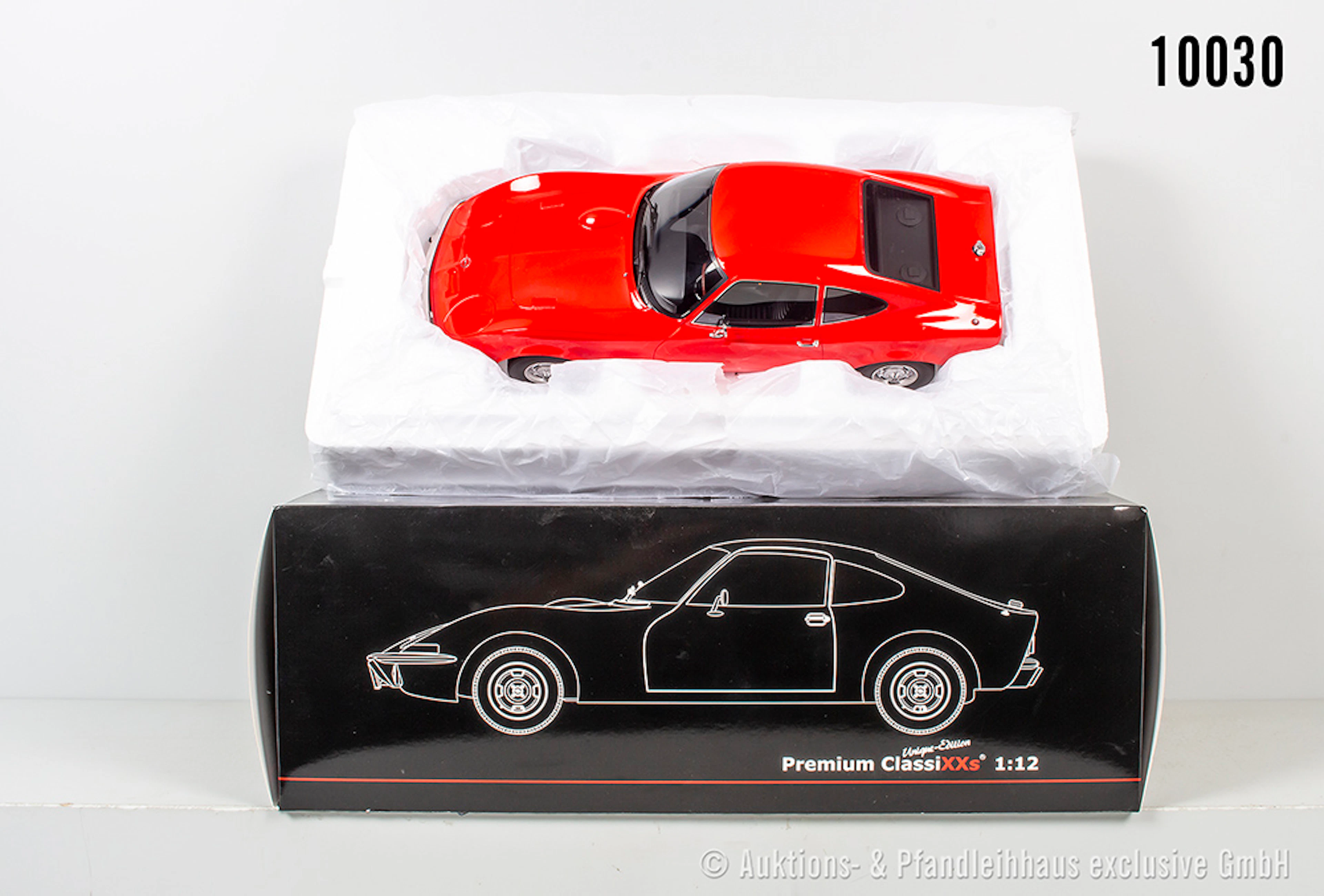 Premium Classixxs Opel GT red, limitiert auf 2000 Stück, Metall, 1:12
