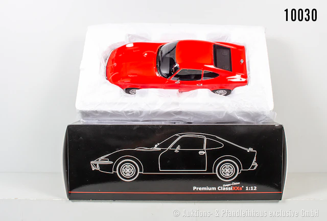 Premium Classixxs Opel GT red, limitiert auf 2000 Stück, Metall, 1:12