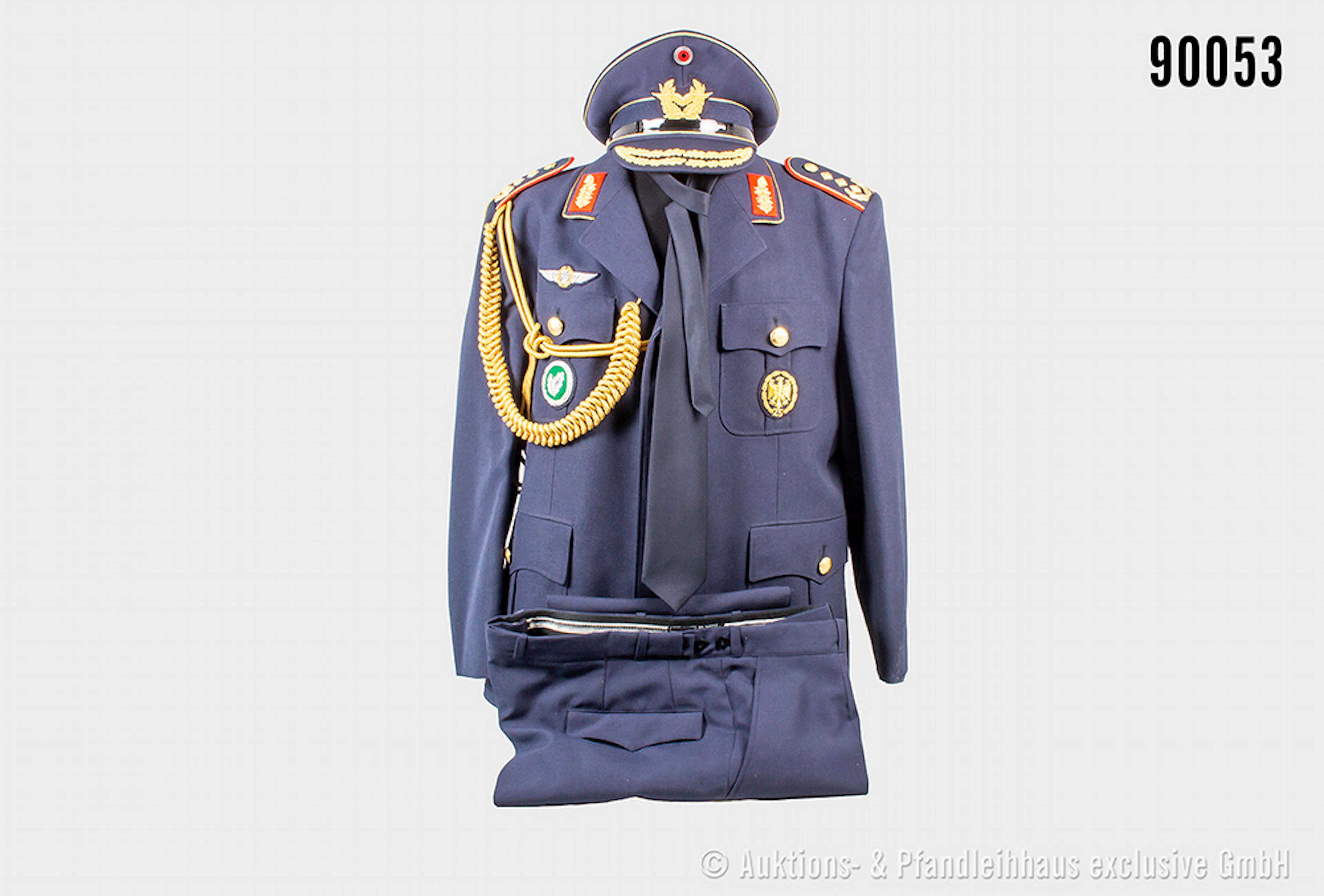 Uniform Bundeswehr eines Generalleutnant der Luftwaffe, Jacke kompl.