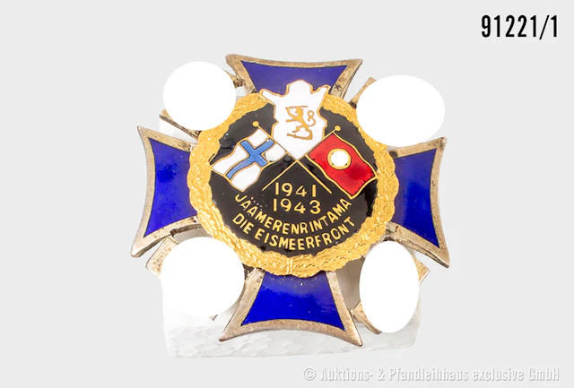 Finnland Nordfrontkreuz 1941-1943, 2. Ausgabe, guter Zustand mit Altersspuren