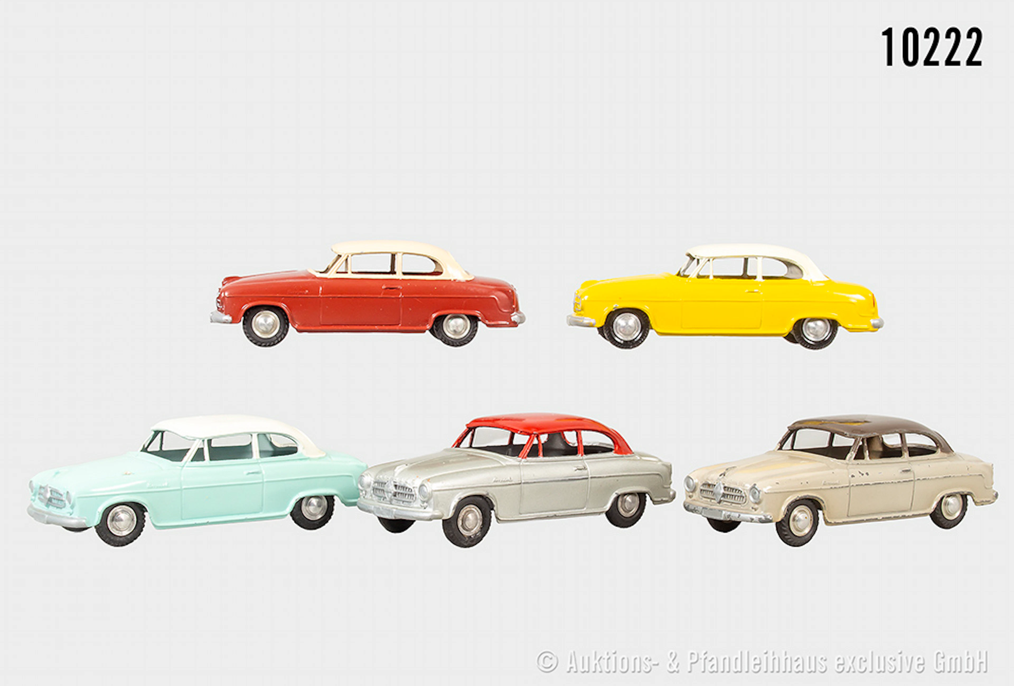Märklin Modellfahrzeuge, 8015 Borgward Isabella, unterschiedliche
