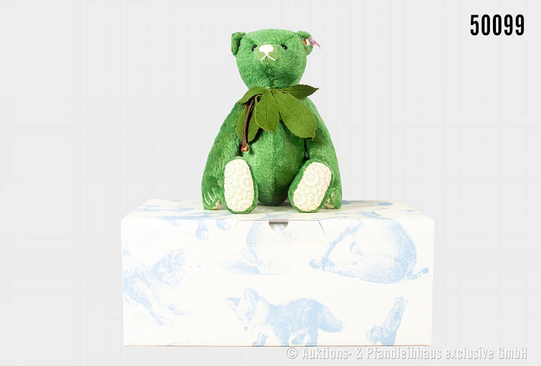 Steiff Replika Teddybär Chestnut, Mohair, KF Nr. 421310, limitierte