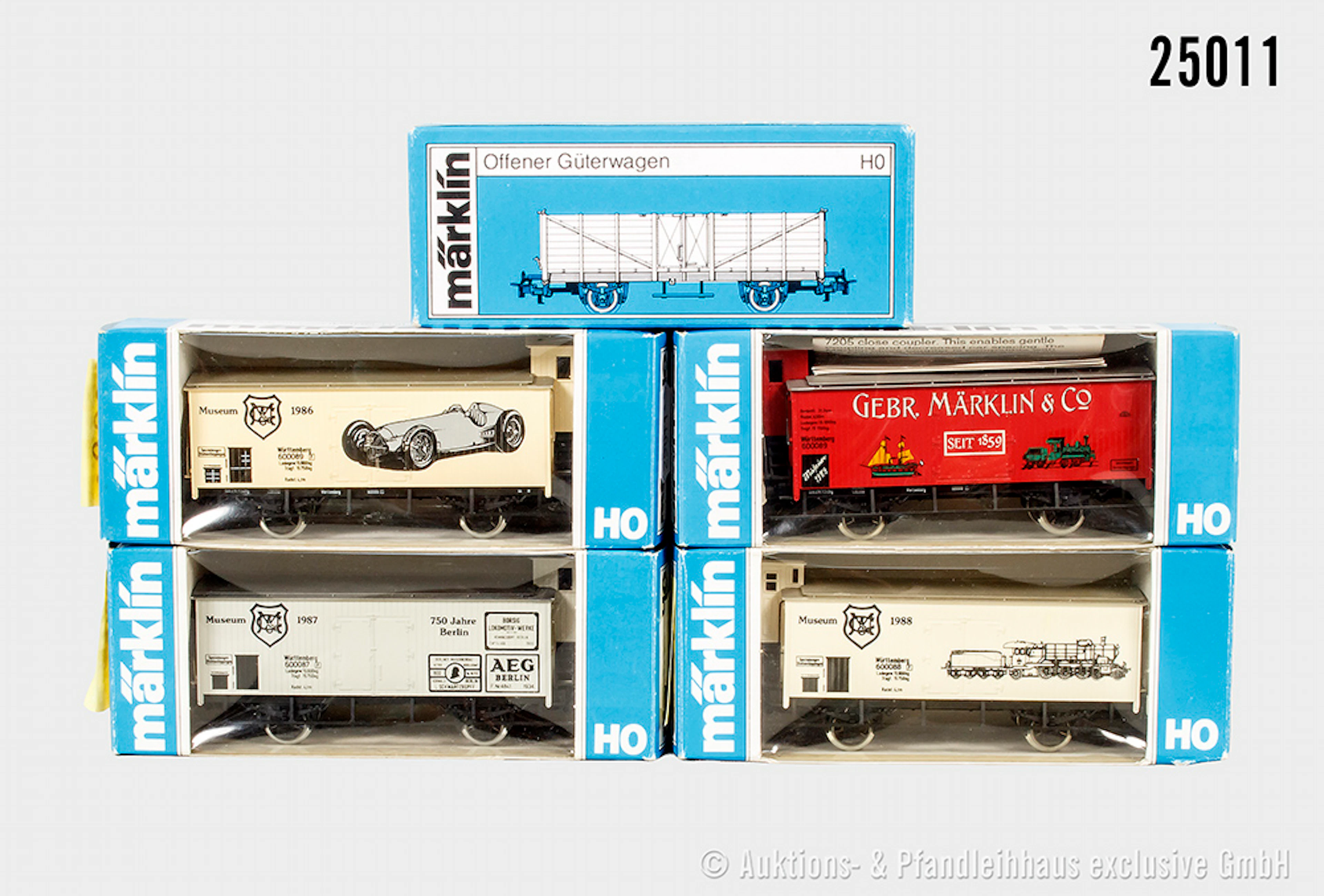 Märklin H0 Museumswagen: 1986-90, Z 0-1, OVP
