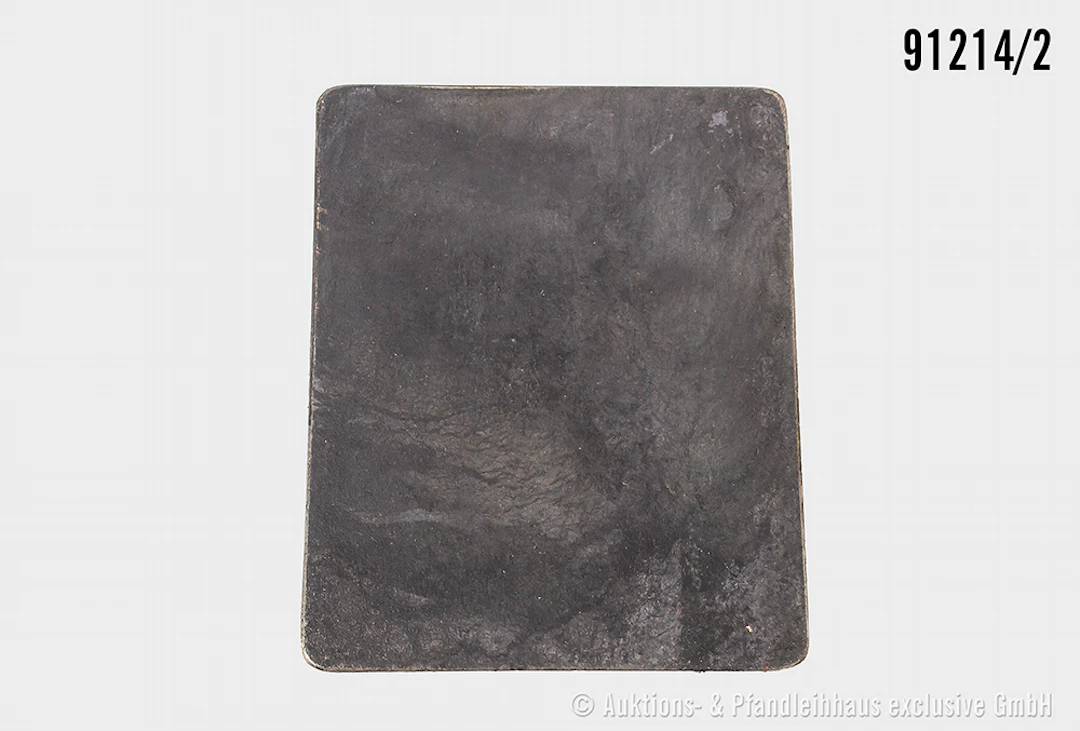 geschwärztes Eisenrelief 1. WK "Res. Inf. Reg. Nr. 93 Für besondere
