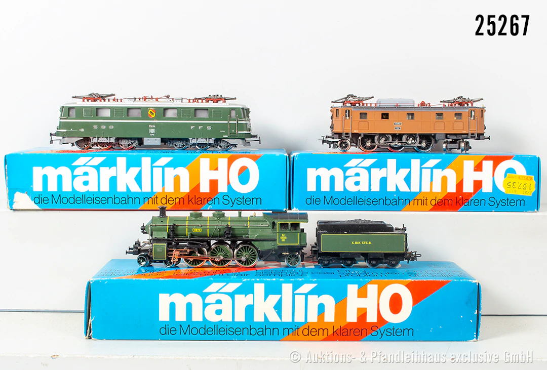 Märklin H0: 3151 E-Lok, SBB, BN 10 410 & 3050 E-Lok, SBB, BN 11414