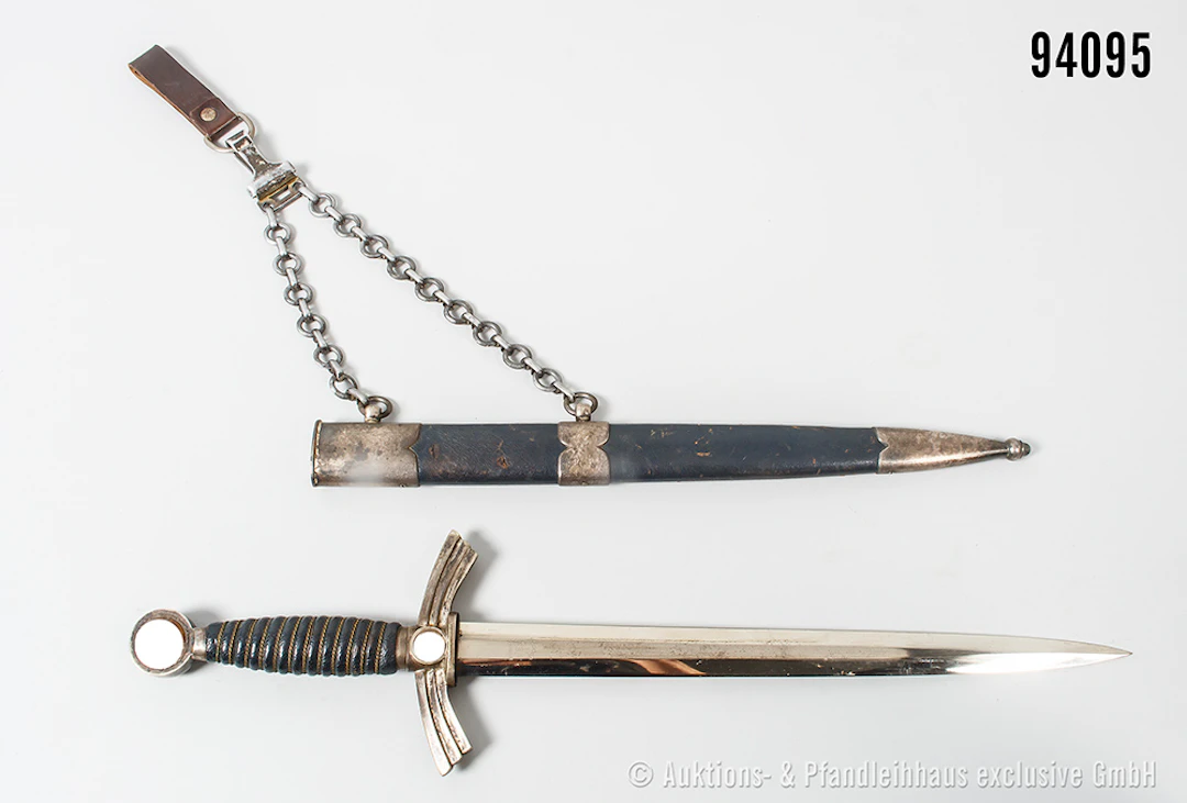 Borddolch der Luftwaffe, 1. Modell, Hersteller "Alcoso Solingen"