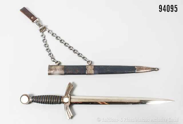 Borddolch der Luftwaffe, 1. Modell, Hersteller "Alcoso Solingen"