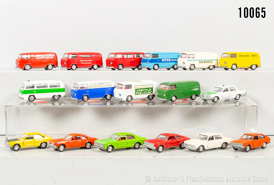 Schuco Modelle, Kleinbusse und Pkw, Metall, 1:66, es können kleine