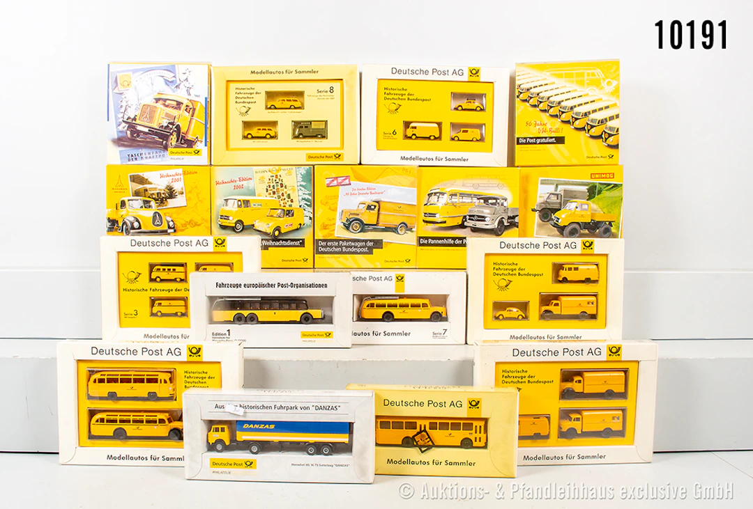 Brekina H0 Setpackungen Deutsche Post, Z 0-1, OVP, auf Foto nur ein