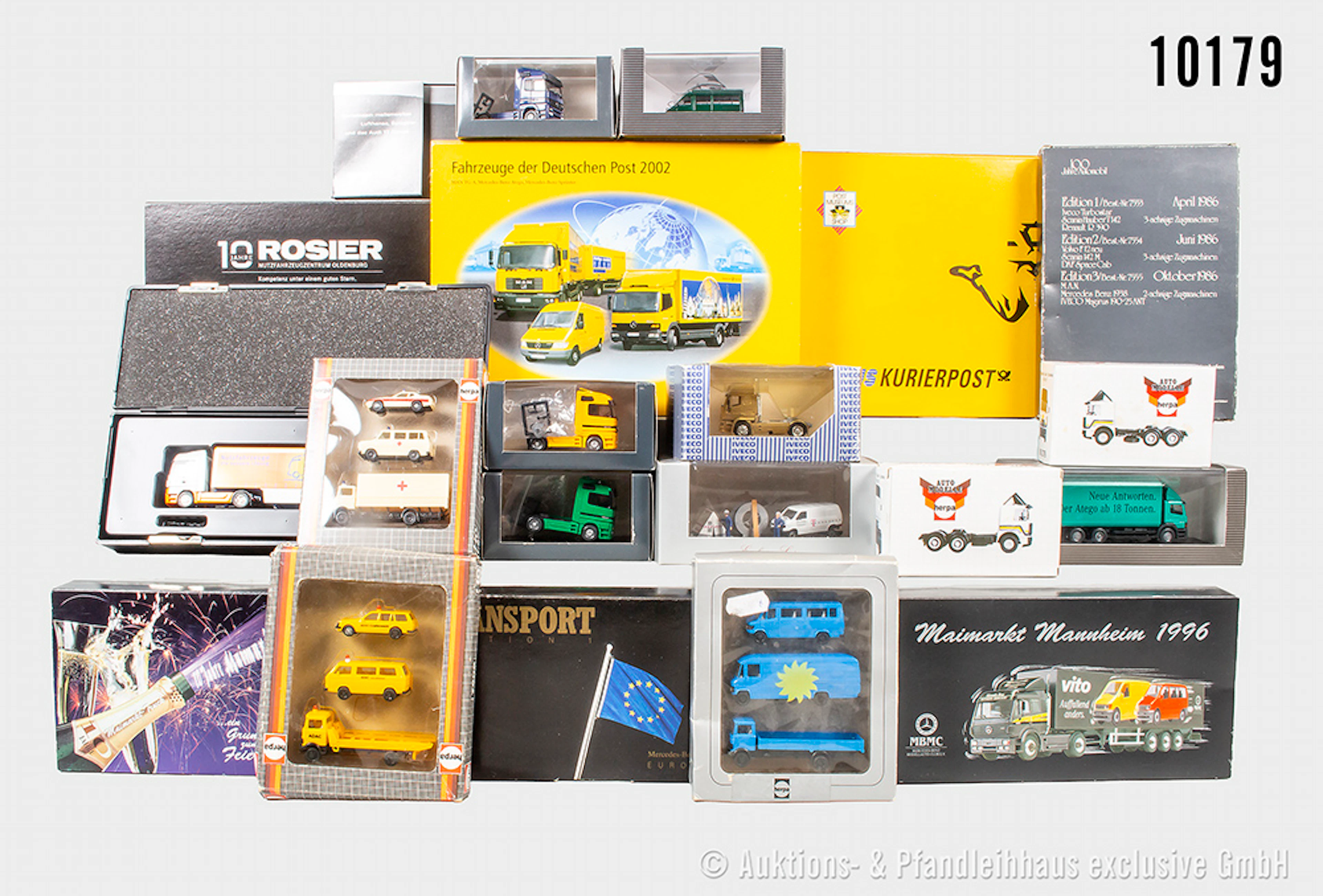 Herpa H0 Setpackungen und Modellfahrzeuge, Lkw, Pkw usw., Z 0-1, OVP