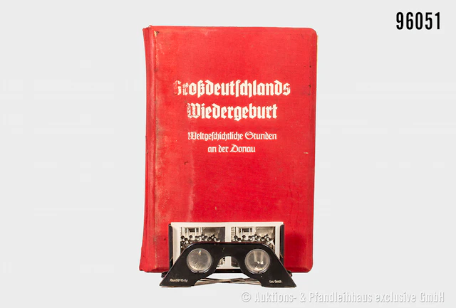 Raumbildalbum "Großdeutschlands Wiedergeburt", komplett mit Bildbetrachter