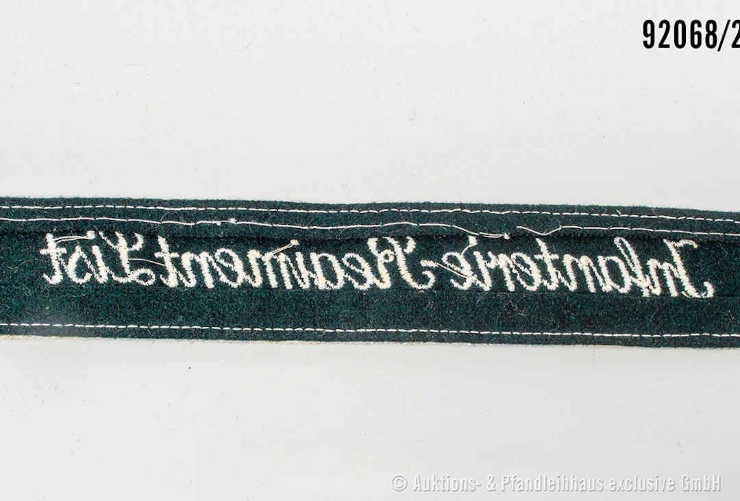 Ärmelband für Mannschaften "Infanterie-Regiment List", L ca. 45 cm