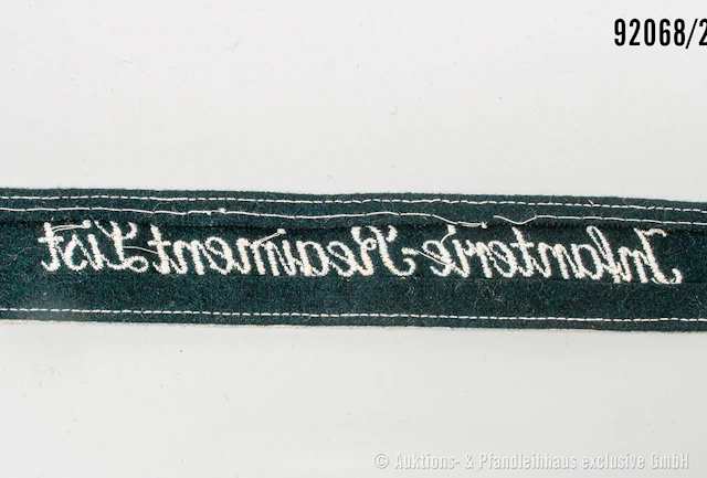 Ärmelband für Mannschaften "Infanterie-Regiment List", L ca. 45 cm