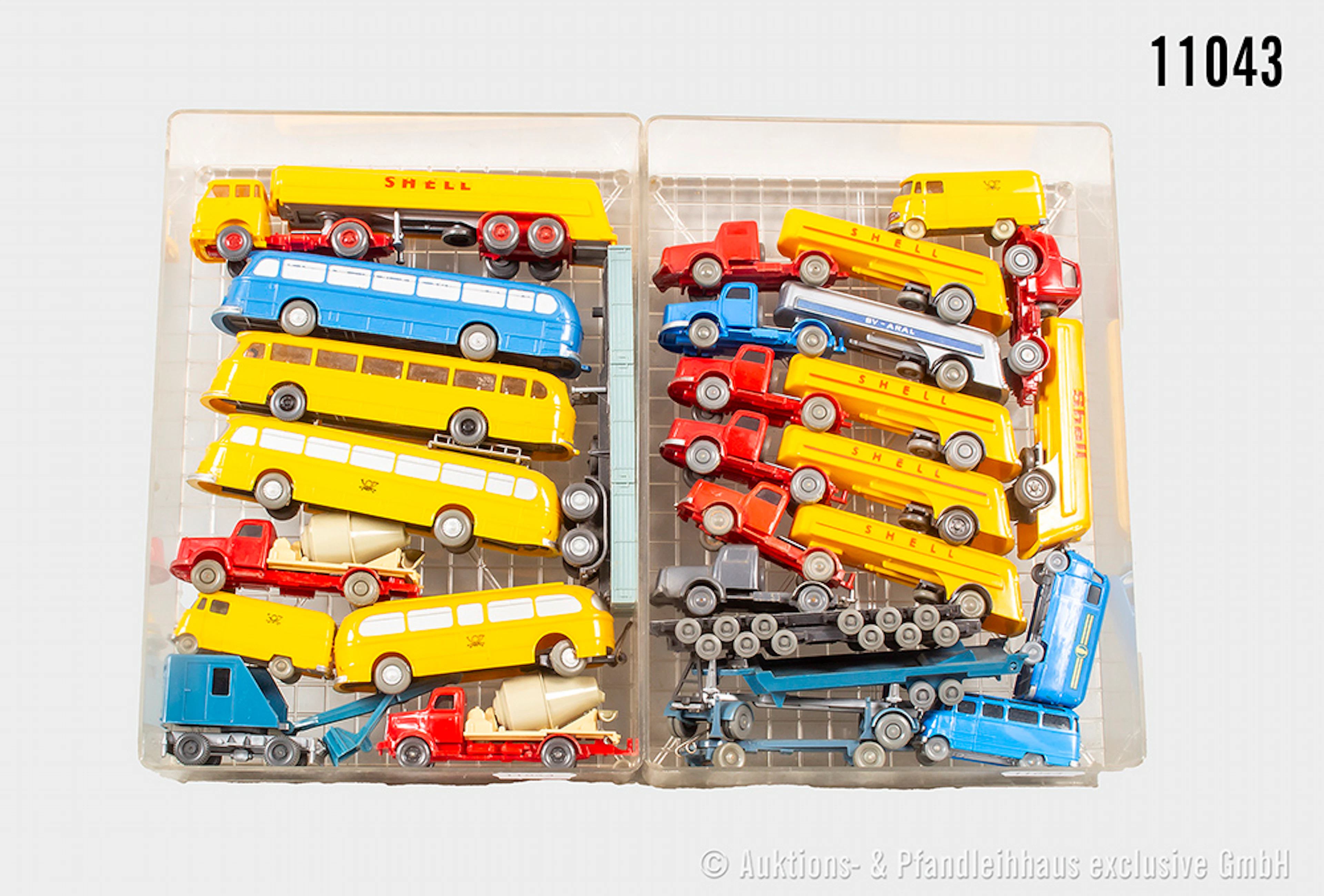 Wiking H0 Modellautos, Lkw und Busse, teils unverglast, Z 3
