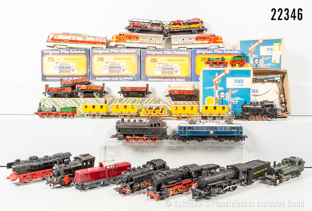 versch. Hersteller H0: 5x Dampflok: 4-4-0, B&O, BN 822 & K.Bay.Sts.B.