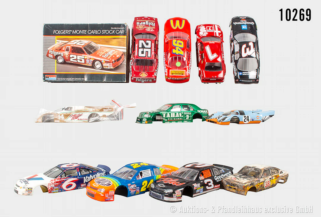 Konv. Karosserieteile für Slotcars, überwiegend 1:24, 1x BRM S-001