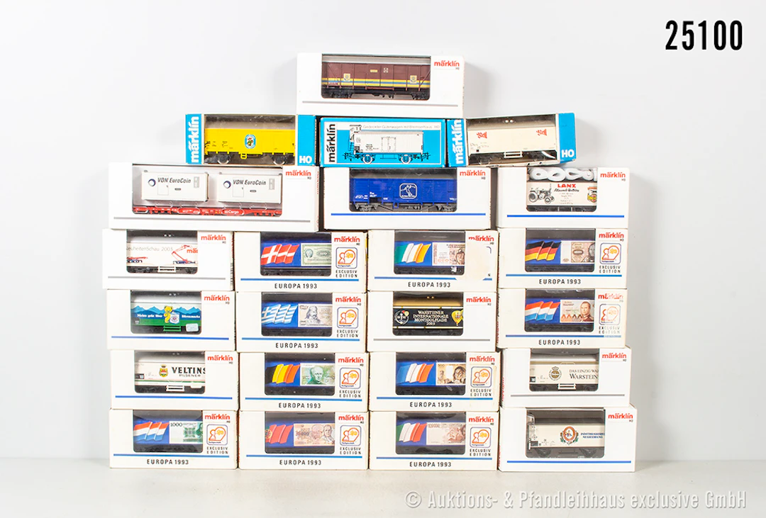 Märklin H0 Güterwagen: 47363, 4485, 4415.353, 846803, 94184, 4414
