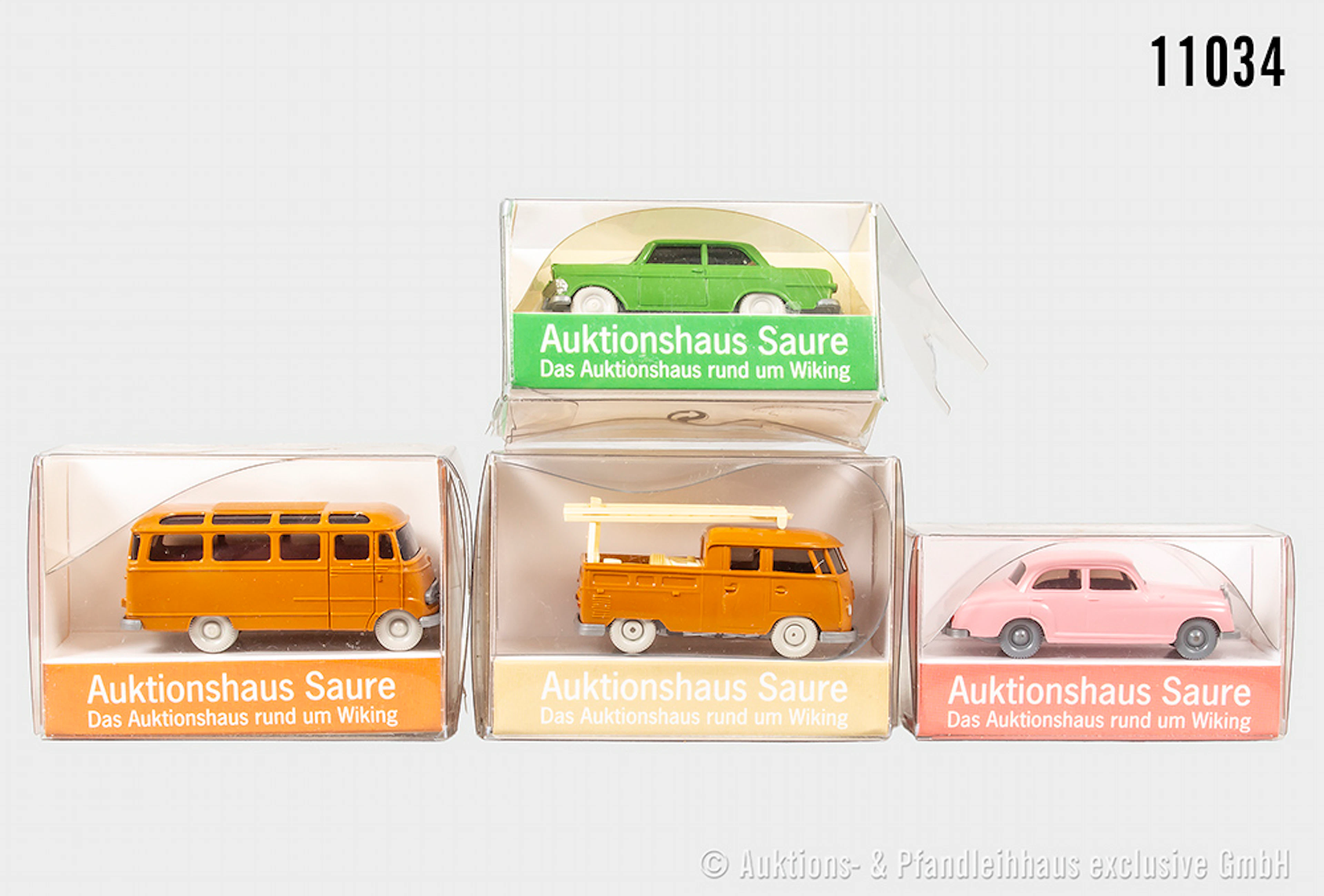 Wiking H0 "Retro-Serie Saure" Modelle "80.Auktion September 2014"