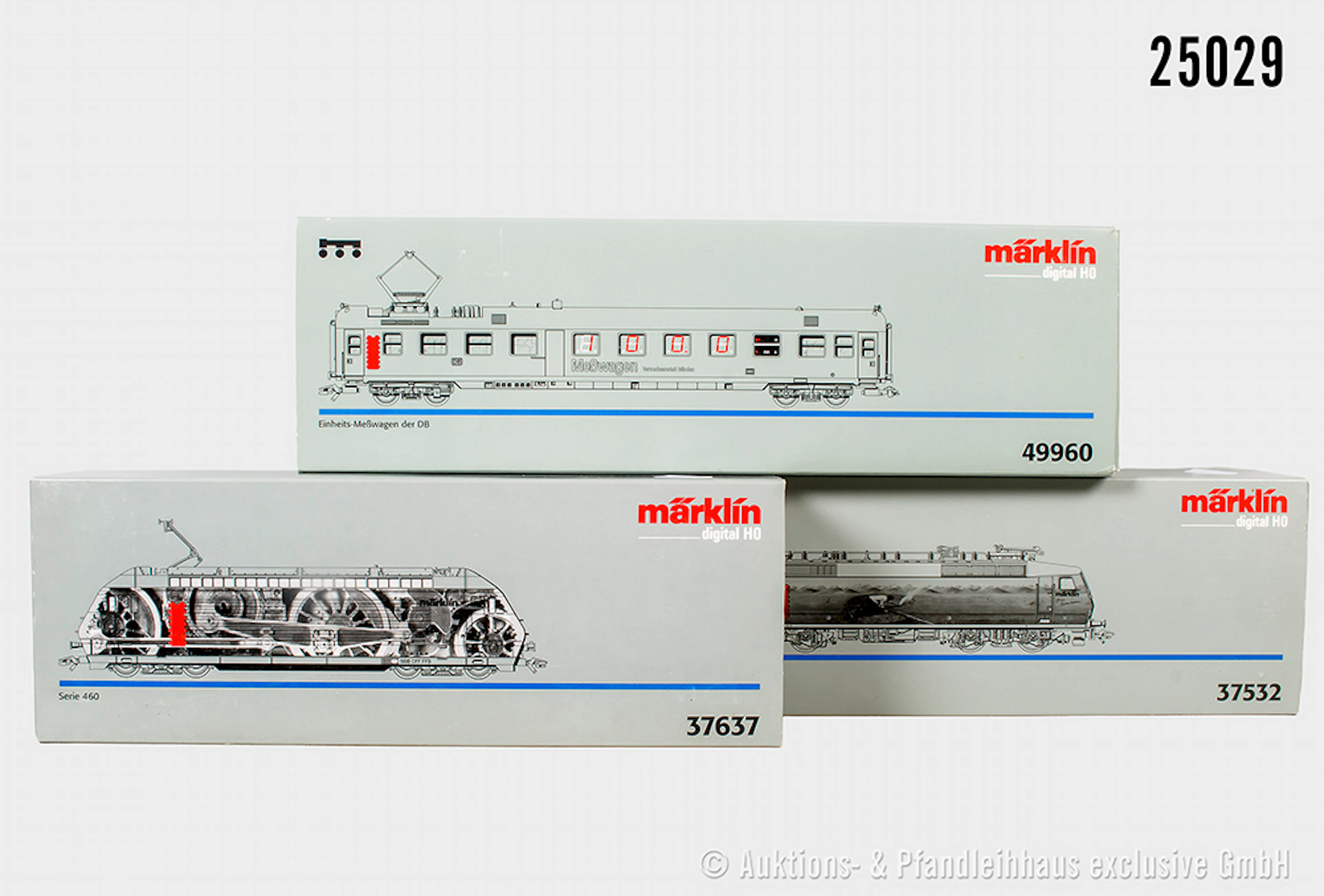 Märklin digital H0: 37532 E-Lok, DB, BN 120 139-1 & 37637 E-Lok, SBB