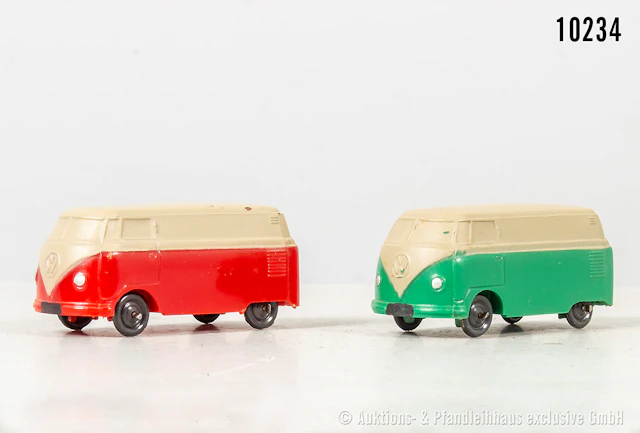 Märklin H0 Fahrzeuge, 860/5M.7 und 8, zweifarbig, kleine Farbfehler, sonst Z 1