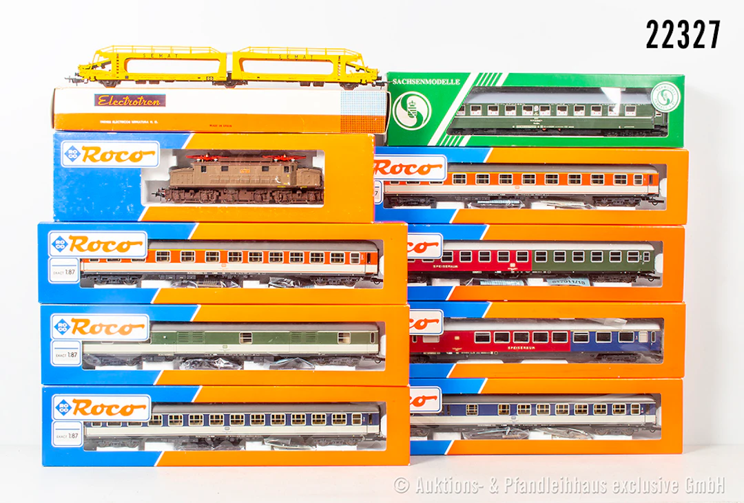 Roco Electrotren/Sachsenmodelle H0: 43375 E-Lok, FS, BN 626 409 &