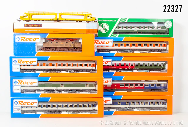 Roco Electrotren/Sachsenmodelle H0: 43375 E-Lok, FS, BN 626 409 &