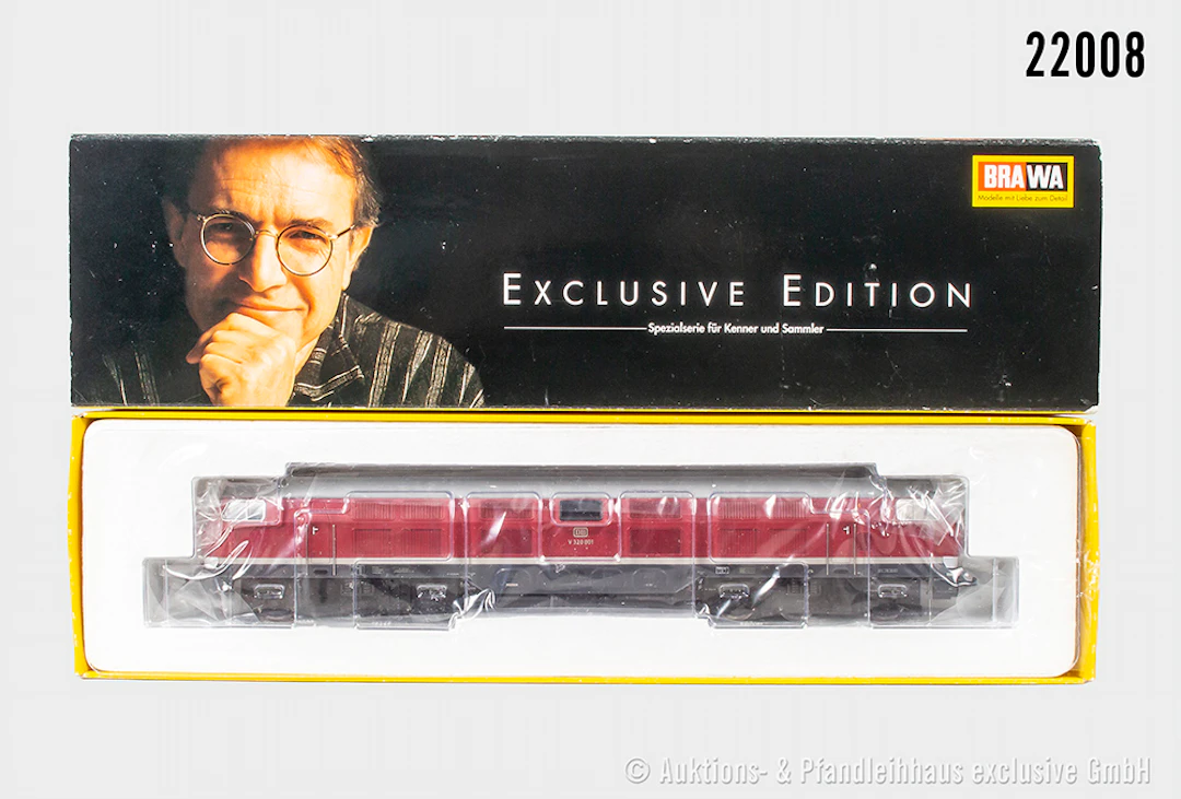 Brawa H0: 0330 Diesellok, DB, BN V320 001, Z 1, OVP