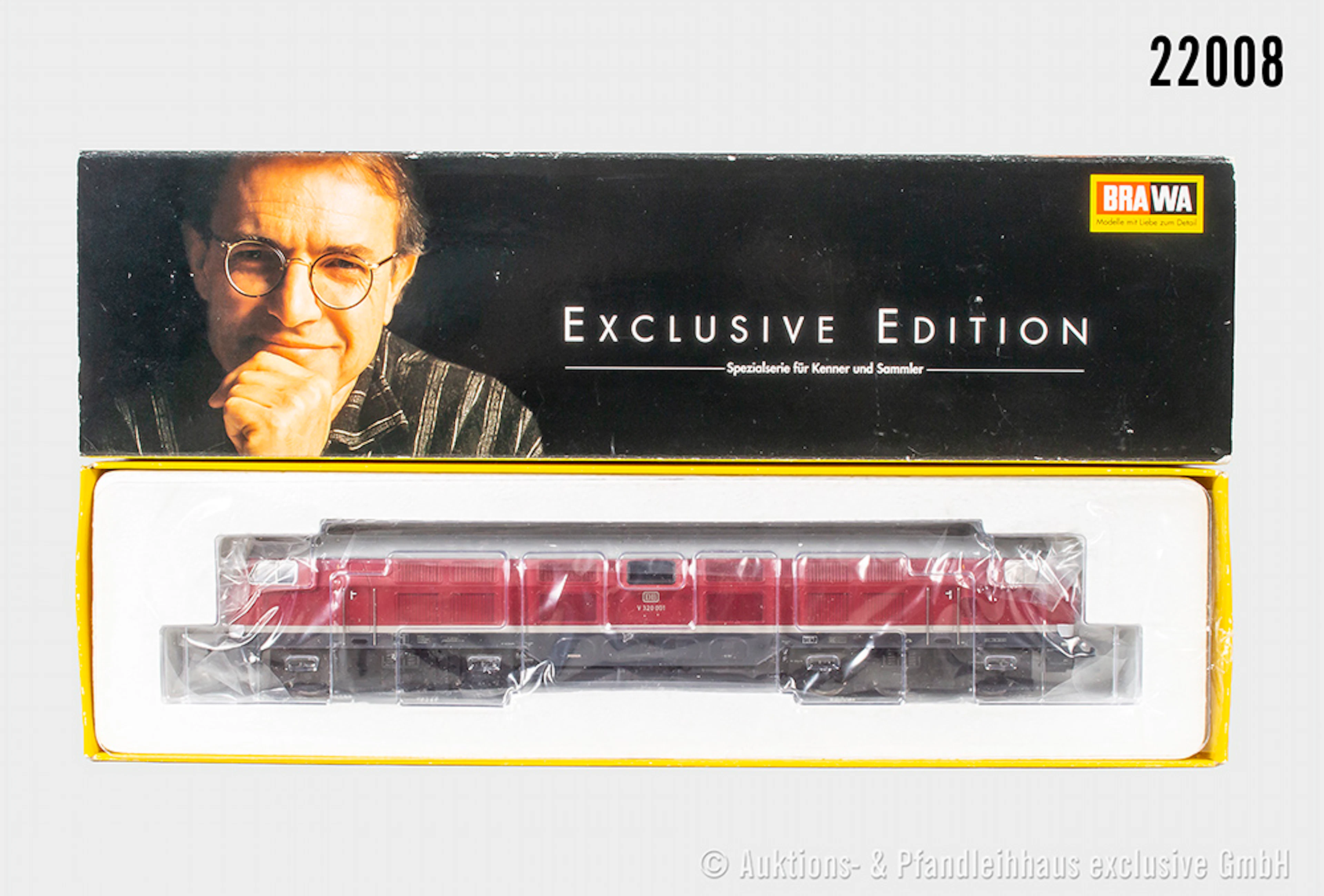 Brawa H0: 0330 Diesellok, DB, BN V320 001, Z 1, OVP