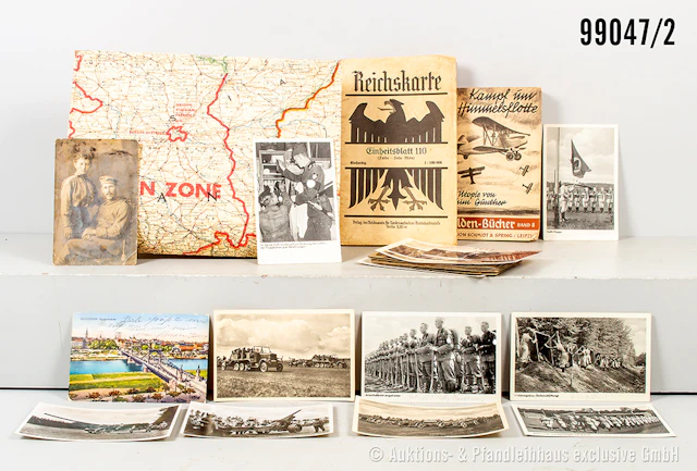 Konv. Verschiedenes, u.a. Vorderteil eines Brustpanzers, Eisenausf.