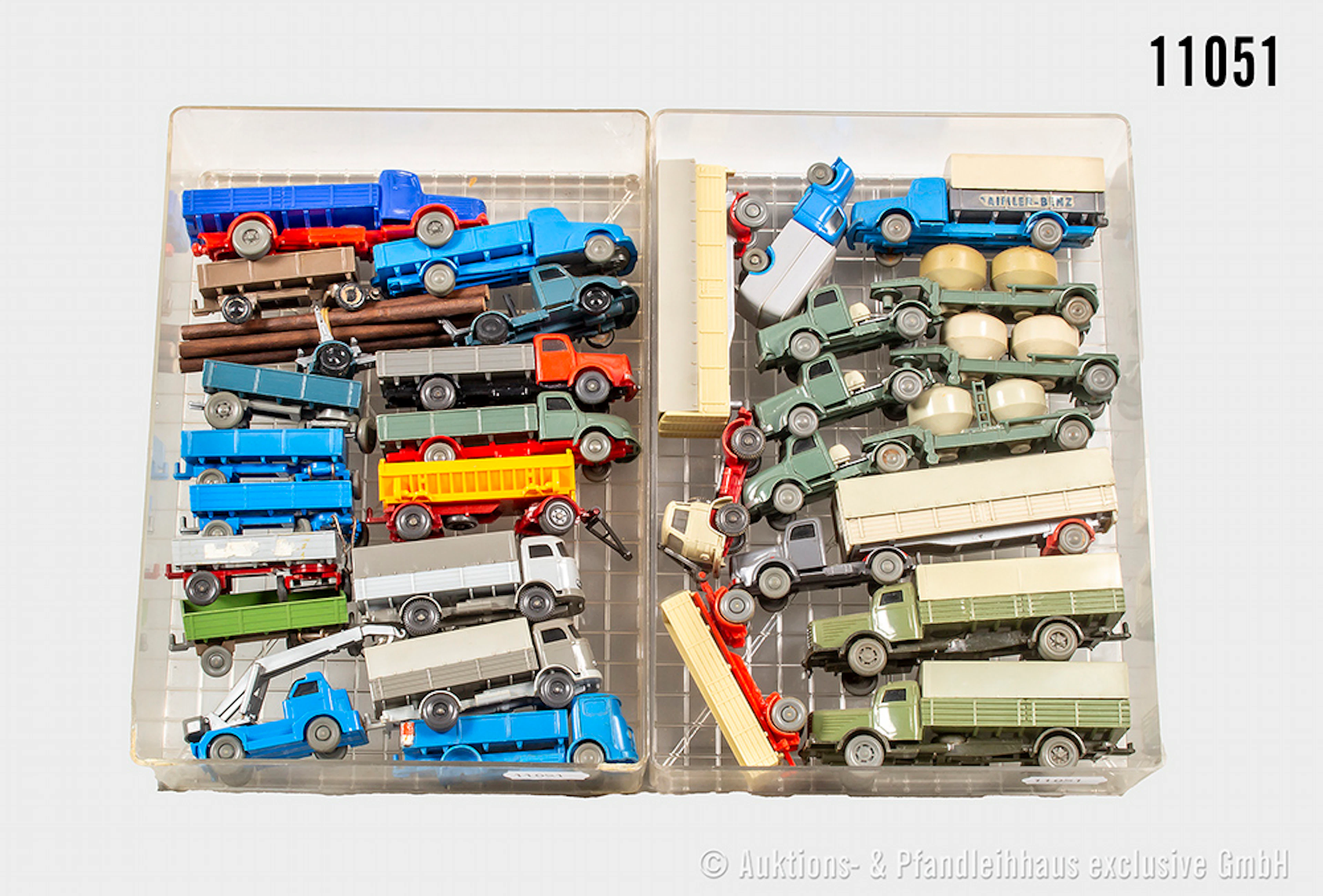Wiking H0 Modellautos, Lkw, teils unverglast, Z 3