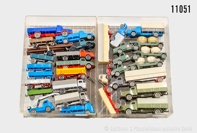 Wiking H0 Modellautos, Lkw, teils unverglast, Z 3