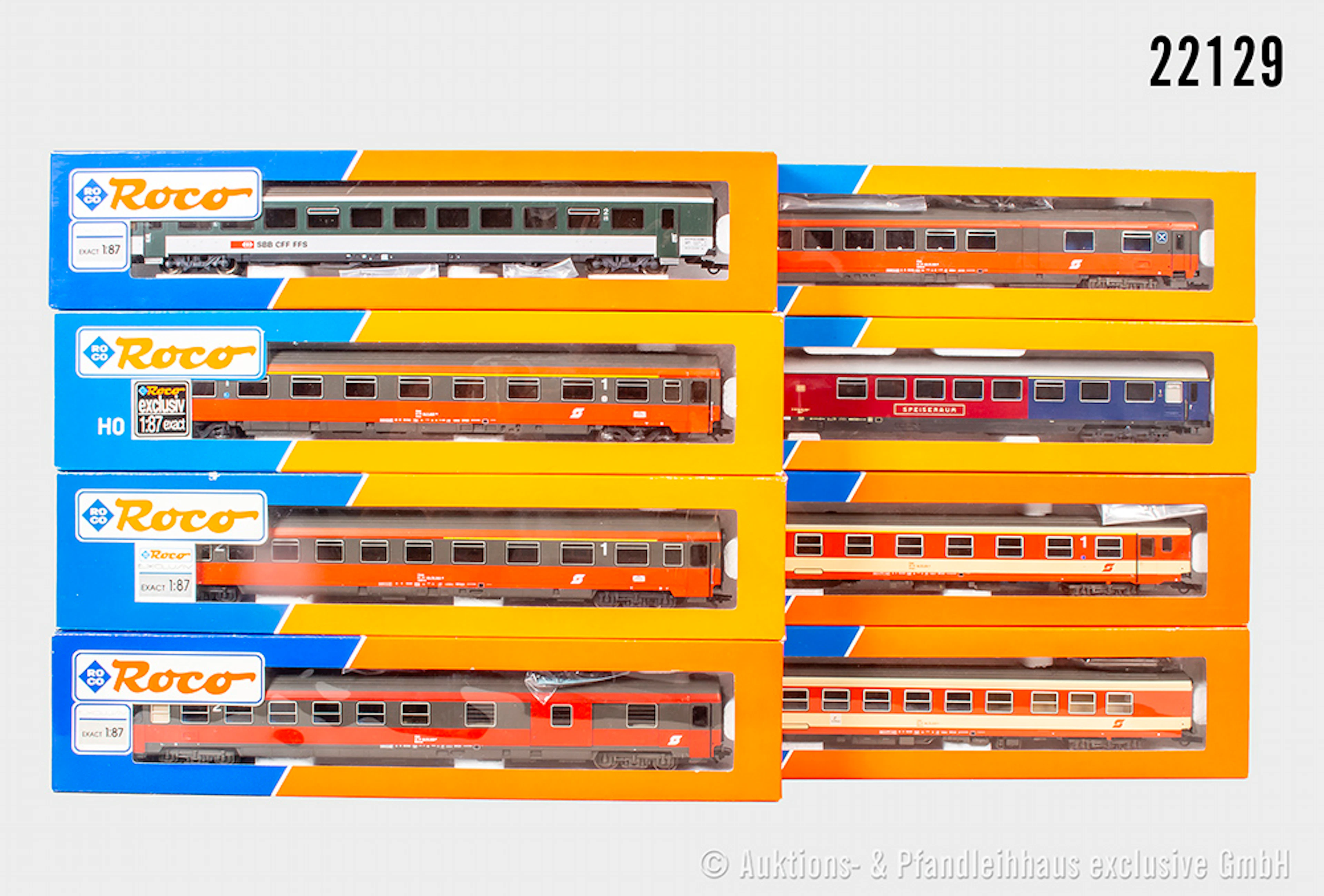 Roco H0: Reisezugwagen, ÖBB, Z 1-2, OVP