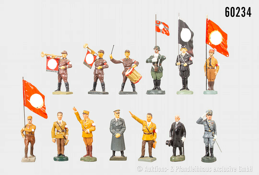 Figuren 2. WK, 1 x original sonst NK, teils verschiedene Organisationen