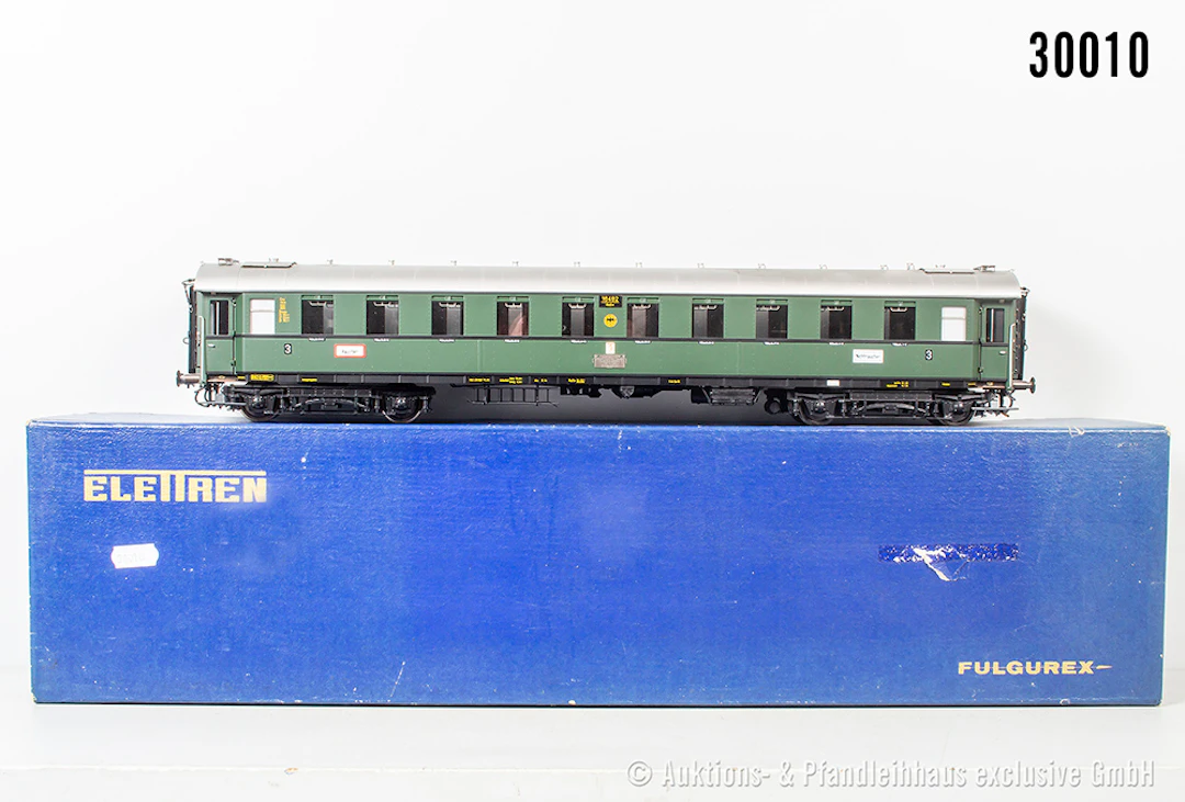 Fulgurex Spur 0: Abteilwagen, DRG, BN 16482 Halle, Innenbeleuchtung
