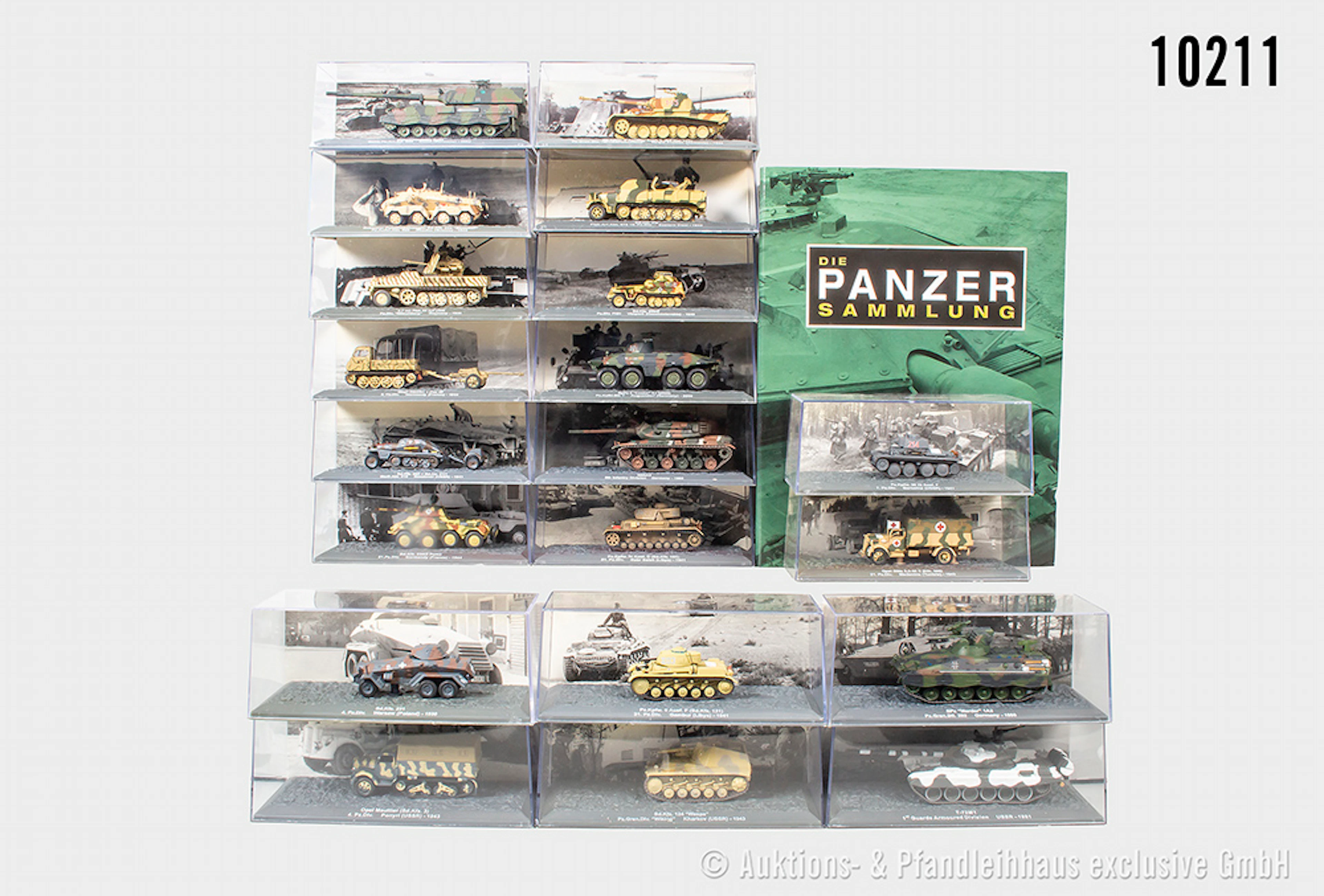 DeAgostini Militärmodelle, überwiegend Panzer, dabei Steyr RSO/01