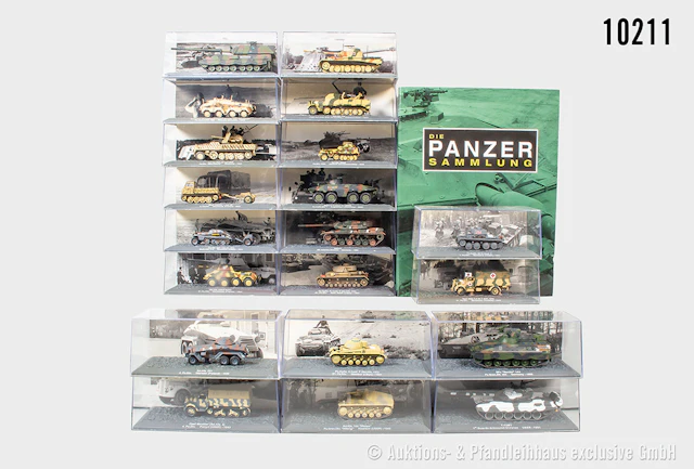 DeAgostini Militärmodelle, überwiegend Panzer, dabei Steyr RSO/01