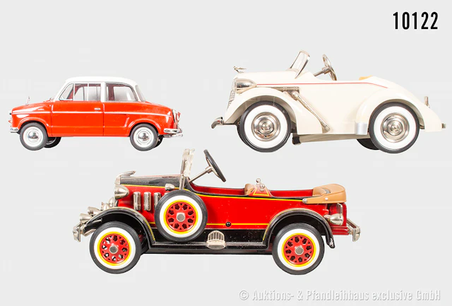 Modellfahrzeuge, Kiddie Car 1935 American Tandem Nr. 4677 und 1935
