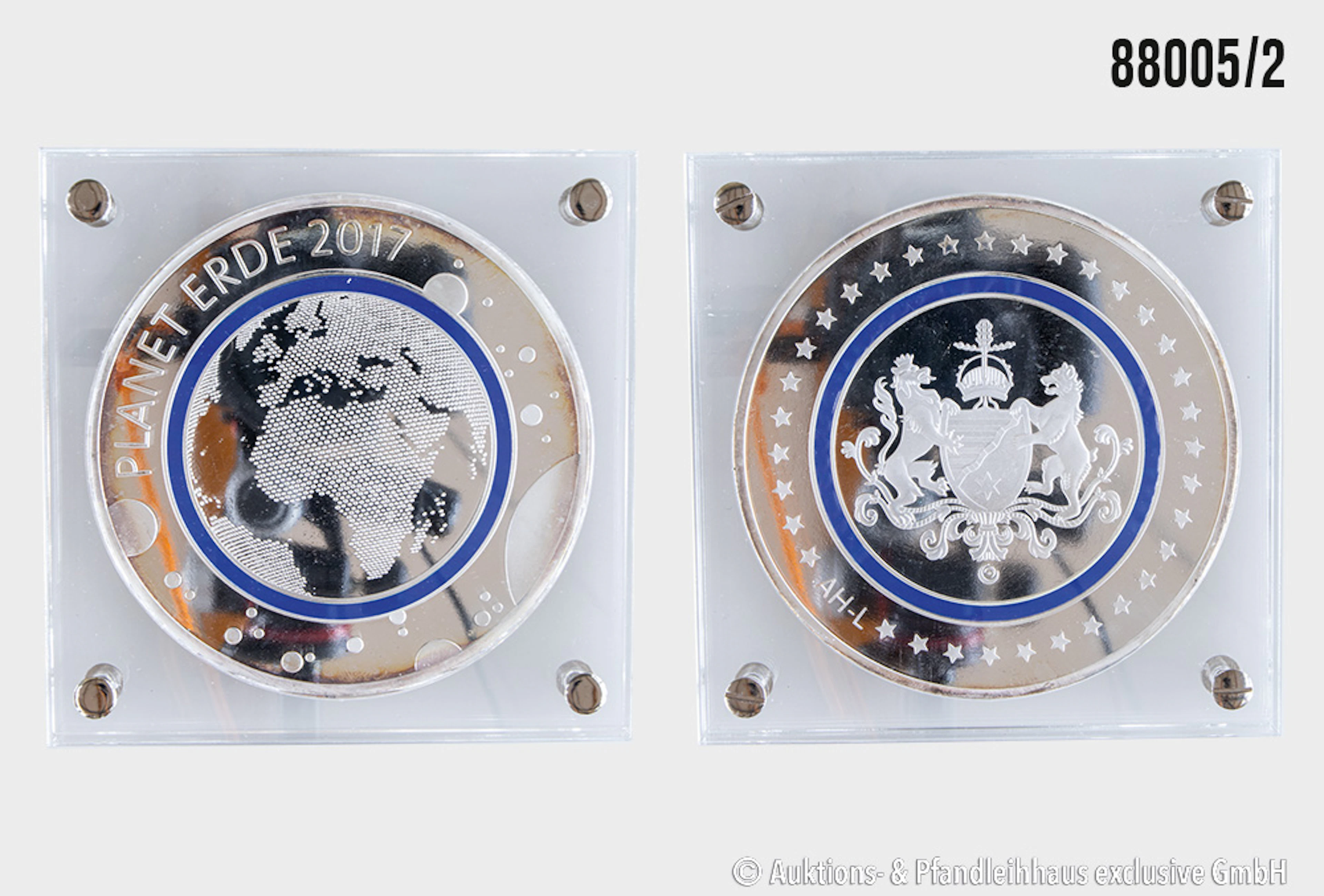 Gigant Medaille 2016 Planet Erde, Prägestätte: Anhaltinische Münze